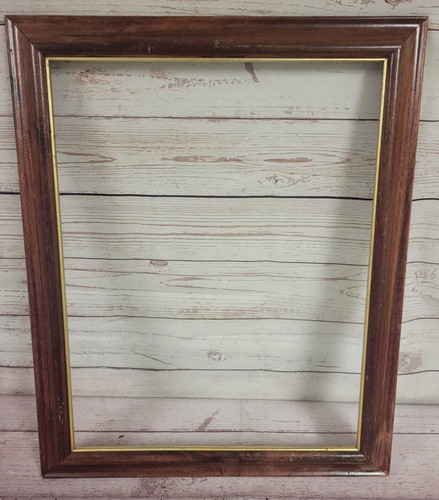 Vintage wood picture frame - vintage,