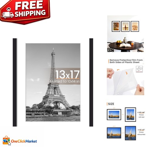 Classic 13x17 black picture - black,