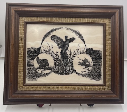 1990 framed etched montana - 1990,