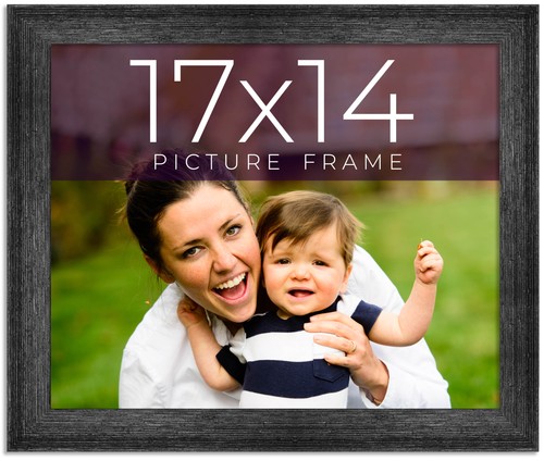 17x14 frame black real - frame,